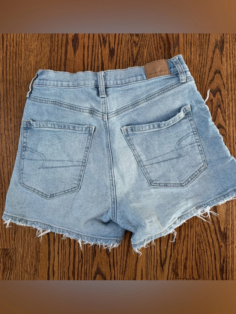 American Eagle Outfitters BUNDLE - Button Skort & Distressed Denim Shorts Size 4 - Picture 5 of 6